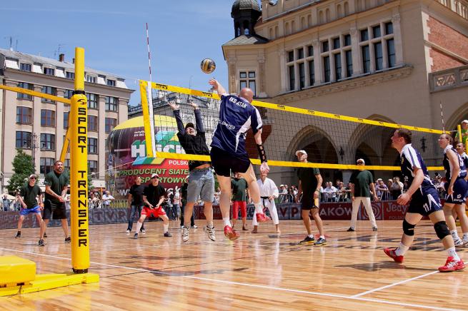 VOLLEYBALLSET - FREISTEHEND MIT BESCHWERUNGSGEWICHT (2)