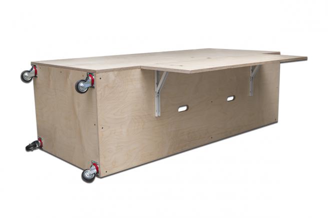 Podest treningowy stały ze składaną półką (1)